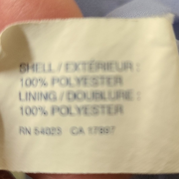 GAP NAVY CHIFFON DRESSY TANK SZ L - Picture 8 of 8